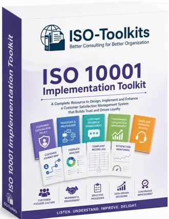 ISO 10001 Customer Satisfaction Codes of Conduct Implementation Toolkit Cover